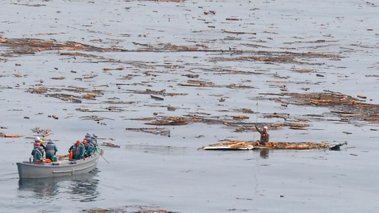 Erleichterung: Rettung naht.