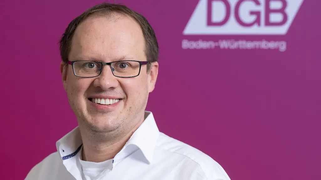 Kai-Burmeister-vom-Deutschen-Gewerkschaftsbund-Baden-Wuerttemberg