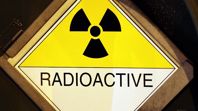 Das Zeichen warnt vor Radioaktivität.