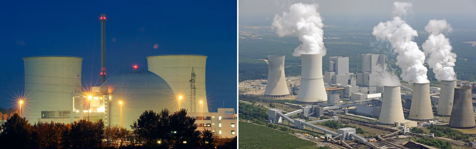 Atomkraftwerke und Kohlekraftwerke haben grundsätzlich etwas gemeinsam: Sie erzeugen Energie, um damit Wasser so weit zu erhitzen, dass es dampft.