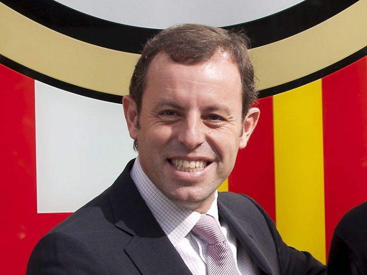 Barca-Präsident Sandro Rosell.