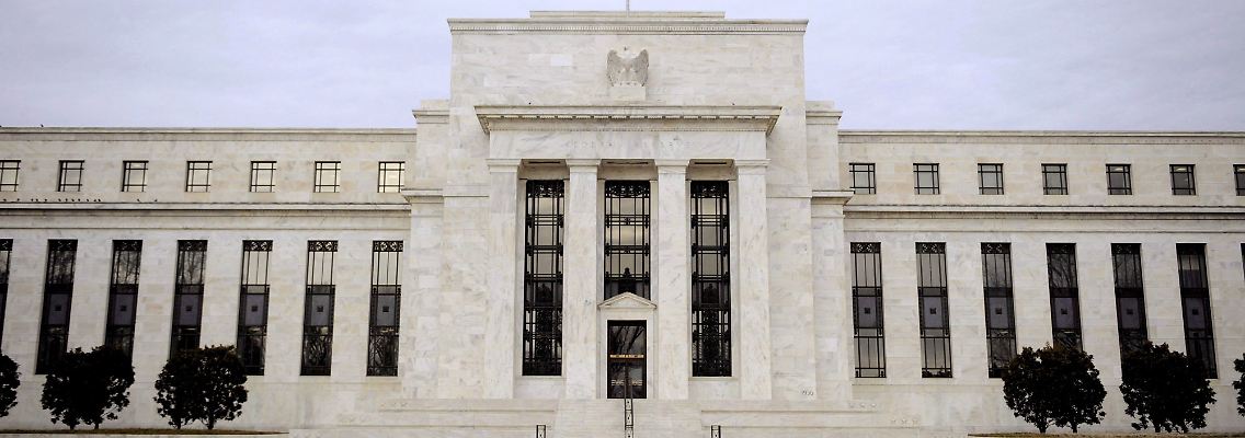 Das Hauptgebäude der Federal Reserve in Washington: Hier tagt der Offenmarktausschuss.