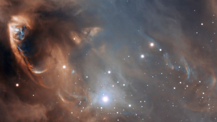 Einen Teil der Region "NGC 6729" im Sternbild Südliche Krone (undatierte Handout des ESO).