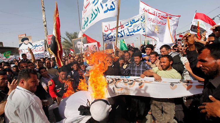 Seit Wochen halten die Proteste in Bahrain an.
