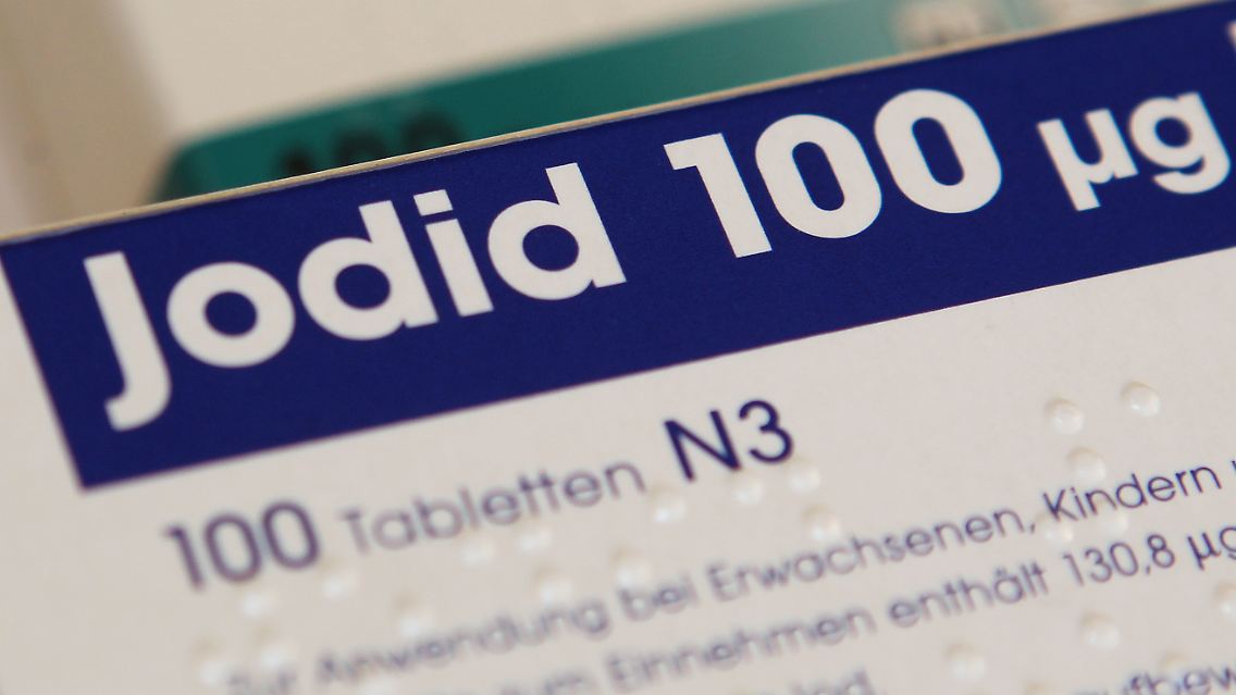 Jodtabletten sollen nicht vorsorglich eingenommen werden.