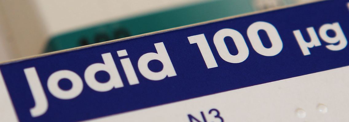 Jodtabletten sollen nicht vorsorglich eingenommen werden.