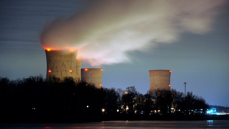 Das Kernkraftwerke "Three Mile Island" nahe Harrisburg. HIer ereignete sich 1979 ein Kernschmelzunfall.