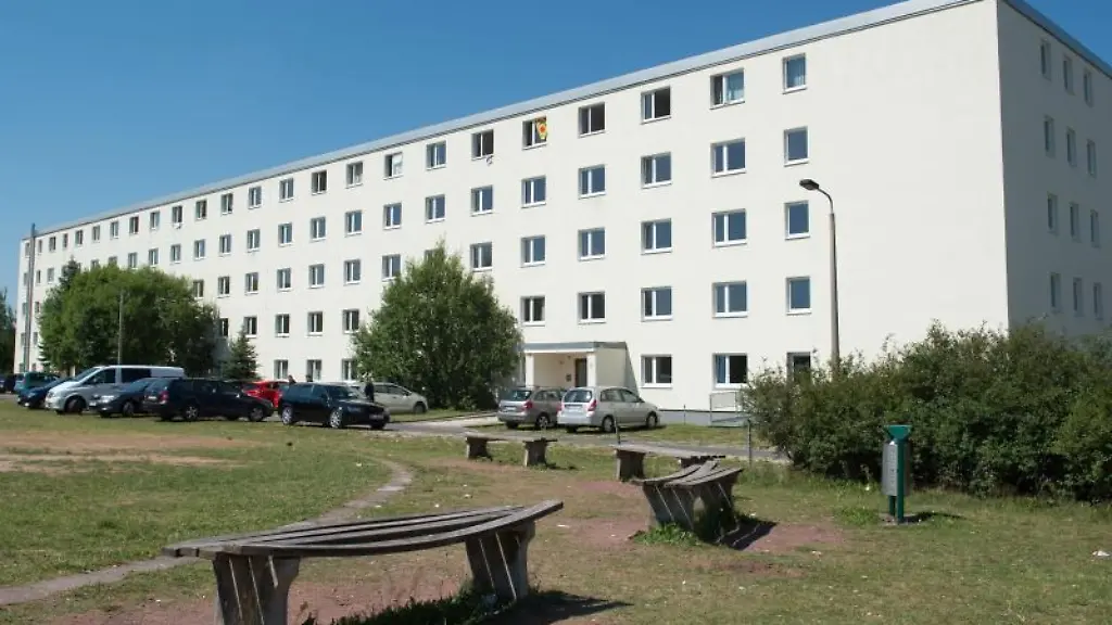 Ein-Wohnheim-der-Erstaufnahmestelle-fuer-Fluechtlinge-in-Suhl