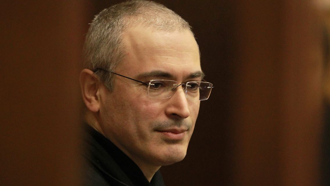 Der Kremlgegner Chodorkowski.