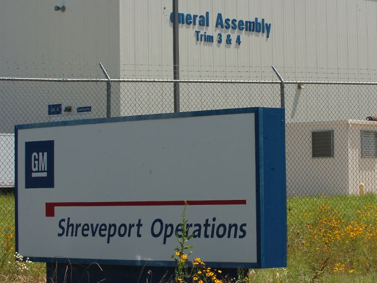 Die GM-Produktion in Shreveport ruht.