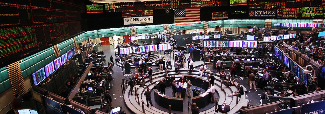 Nervöse Grundstimmung: Rohstoffhandel der CME-Group in New York (Archivbild).