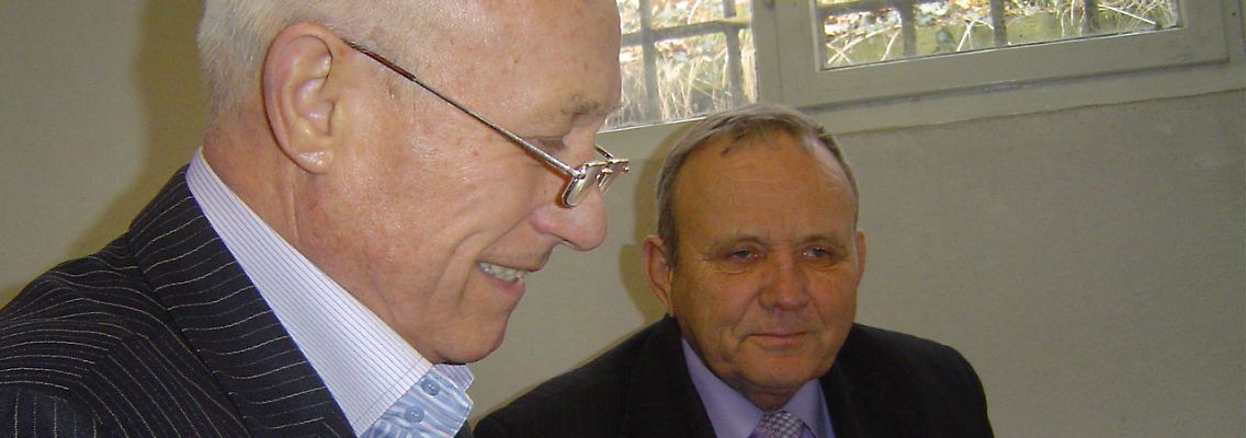 Ligun und Wlassow in Potsdam.