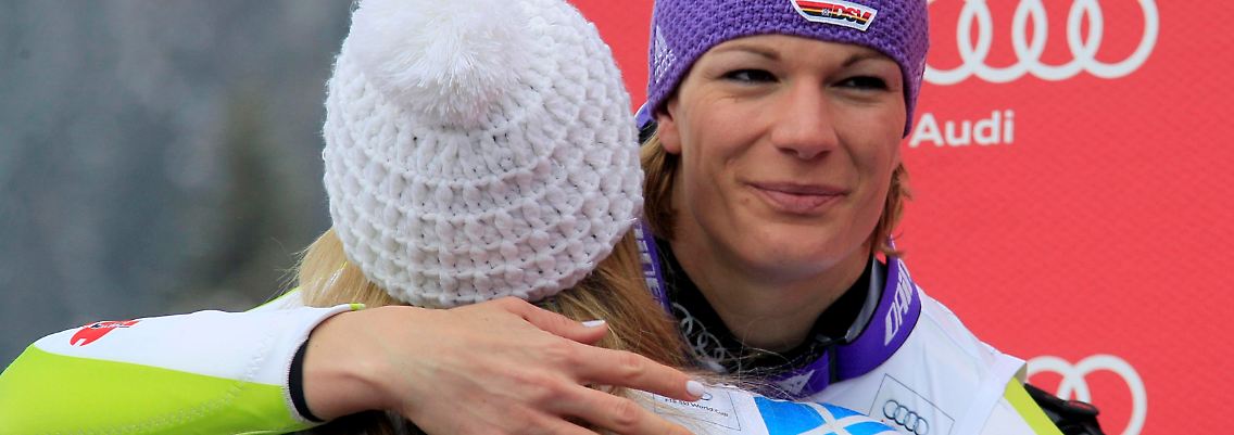 Rivalinnen der Piste: Maria Riesch und Lindsey Vonn.