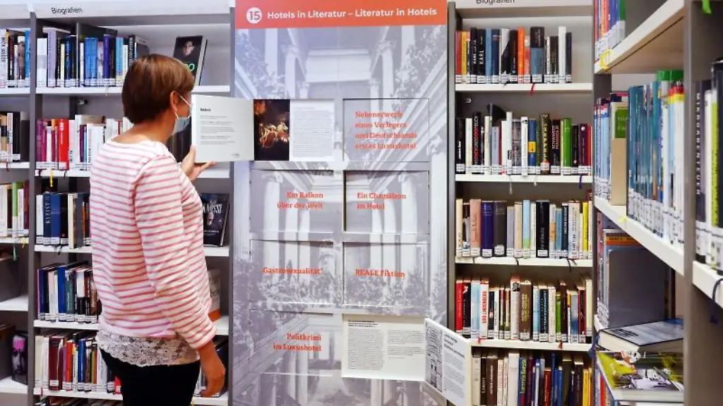 Der-Bereich-Hotels-in-Literatur-Literatur-in-Hotels-im-neuen-Musse-Literaturmuseum