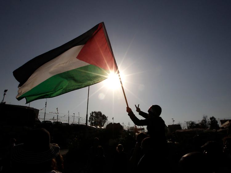 Palästinensische Demonstrationen gegen Israel.