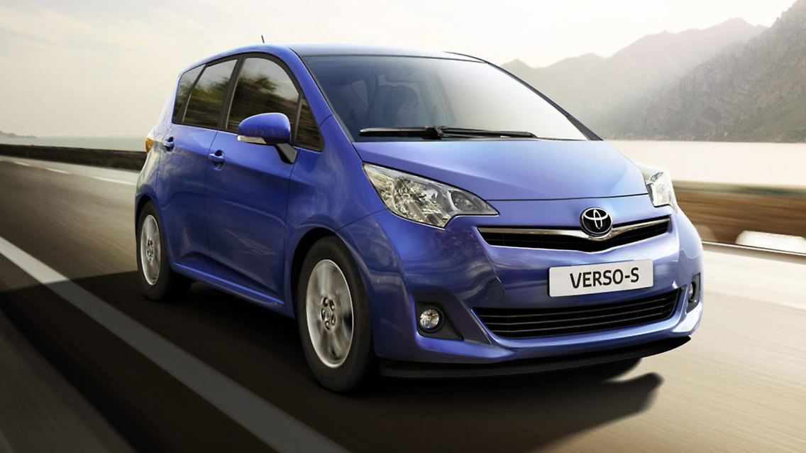 Der Toyota Verso S ist gerade neu eingetroffen.