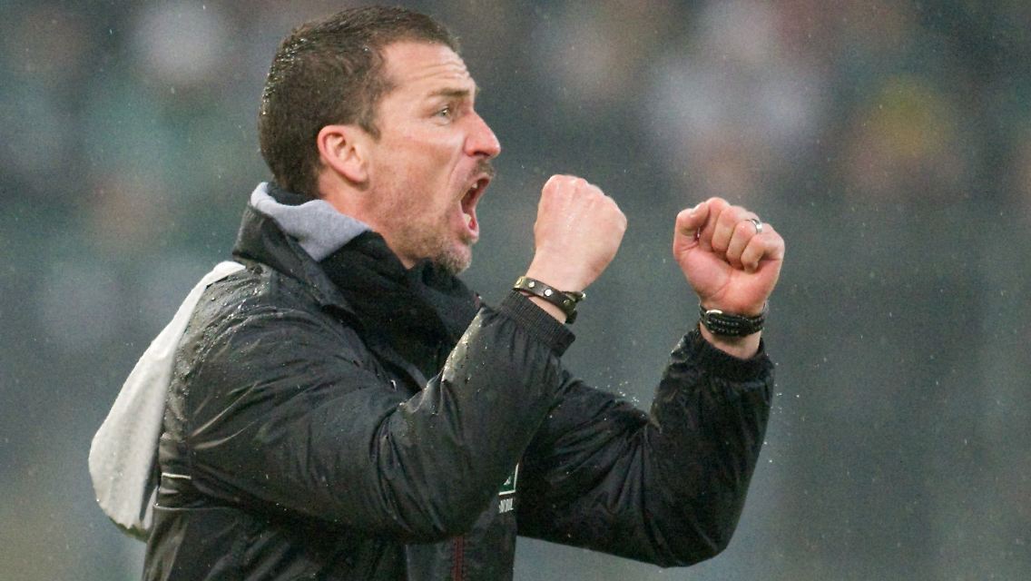 "Der Trainer hat den Jungs vorher gesagt, dass sie zeigen müssen, dass sie in der Bundesliga spielen wollen": Marco Kurz.