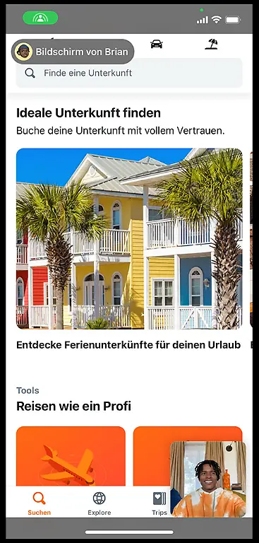 Shareplay-Bildschirm