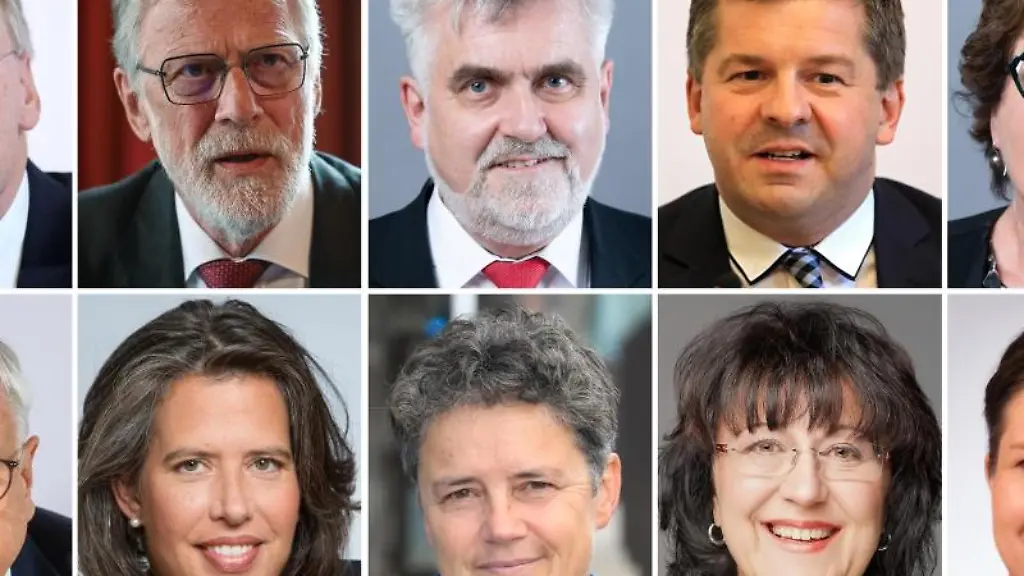 Das-kuenftige-Kabinett-in-Sachsen-Anhalt-Ministerpraesident-Reiner-Haseloff-CDU-oben-l-r-Rainer-Robra-CDU-Staatskanzlei-und-Ministerium-fuer-Kultur-Armin-Willingmann-SPD-Ministerium-fuer-Wissenschaft-Energie-Klimaschutz-und-Umwelt-Sven-Schulze-CDU-Ministerium-fuer-Wirtschaft-Tourismus-Landwirtschaft-und-Forsten-Petra-Grimm-Benne-SPD-Ministerium-fuer-Arbeit-Soziales-Gesundheit-und-Gleichstellung-Michael-Richter-CDU-unten-l-r-Finanzministerium-Tamara-Zieschang-CDU-Ministerium-fuer-Inneres-und-Sport-Lydia-Hueskens-FDP-Ministerium-fuer-Infrastruktur-und-Digitales-Eva-Feussner-CDU-Bildungsministerin-Franziska-Weidinger-CDU-Ministerium-fuer-Justiz-und-Verbraucherschutz