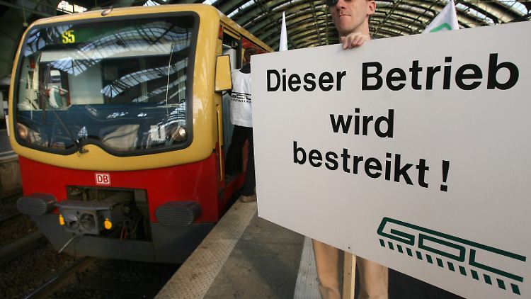 Neue Streikrunde der GDL. Nur die DB hat diesmal ihren Frieden. 