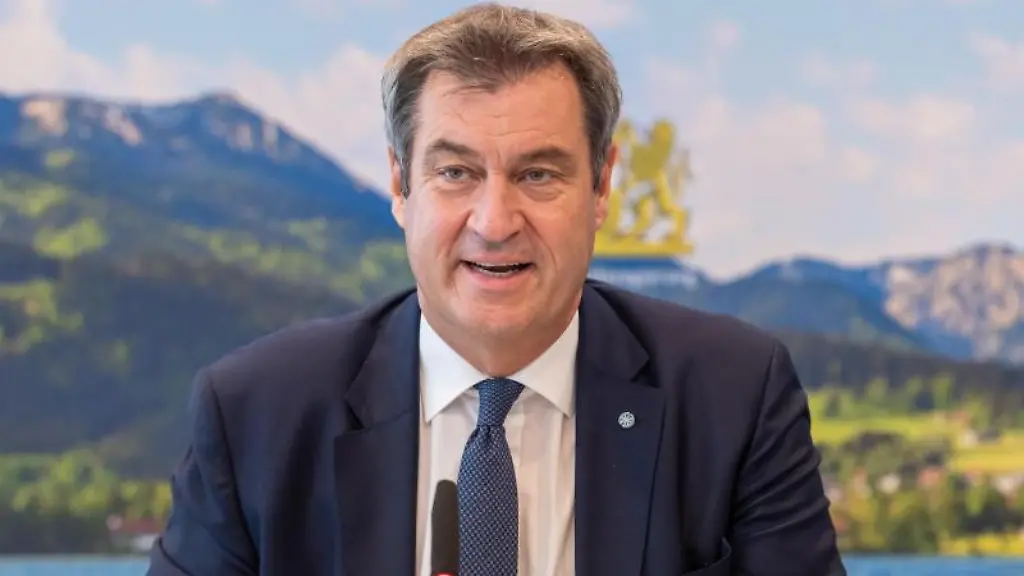 Markus-Soeder-CSU-Ministerpraesident-von-Bayern-spricht