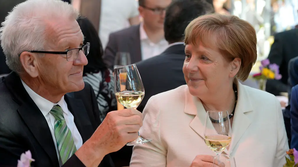 Inhaltlich-nicht-immer-einer-Meinung-aber-mit-viel-gegenseitiger-Wertschaetzung-Angela-Merkl-und-Winfried-Kretschmann