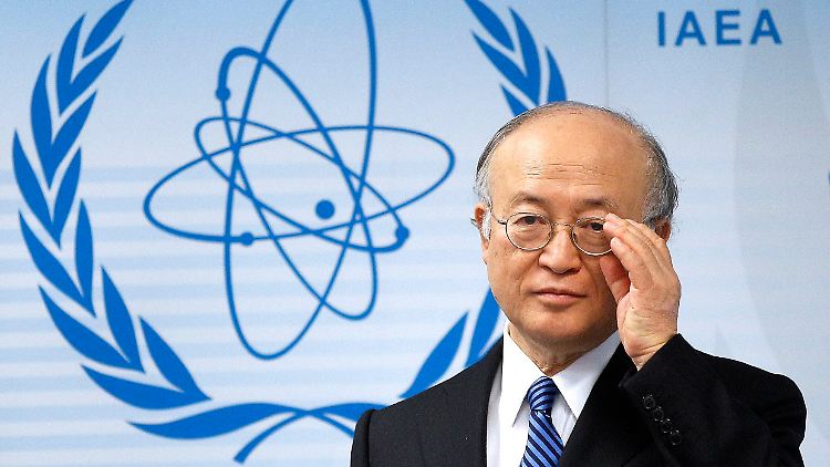 IAEA-Chef Yukiya Amano