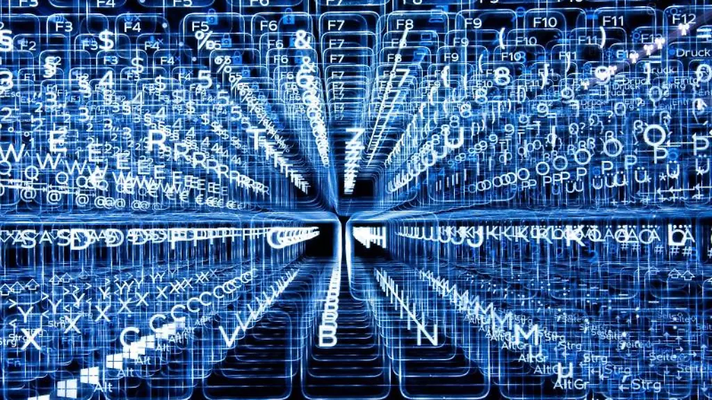 Die-Tasten-einer-beleuchteten-Tastatur-leuchten