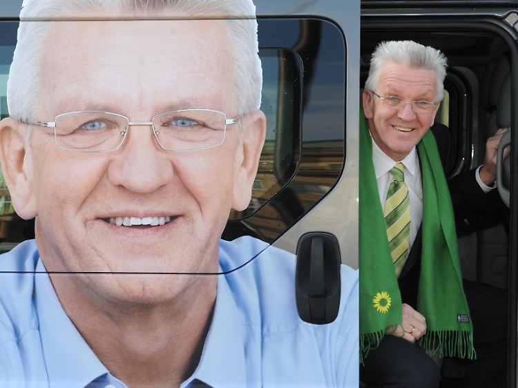 Winfried Kretschmann sitzt seit 1980 für die Grünen im Stuttgarter Landtag.