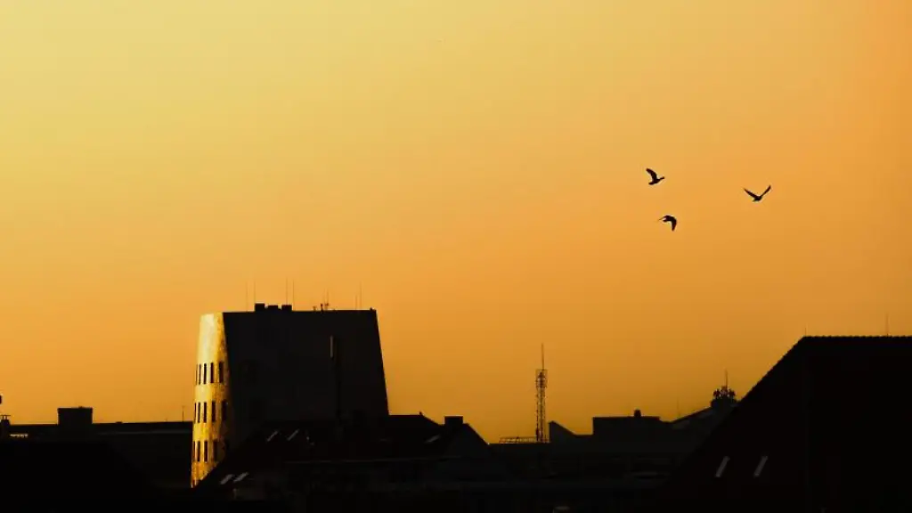 Der-Gehry-Tower-des-Architekten-Frank-Gehry-wird-vom-Licht-der-aufgehenden-Sonne-angestrahlt