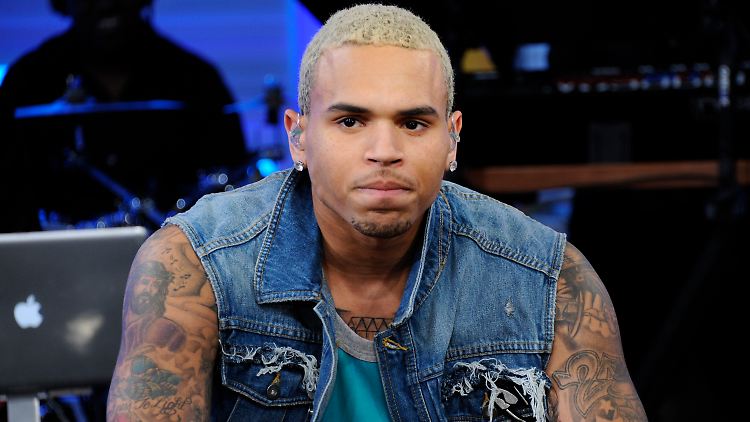 Da ist er noch ganz brav: Chris Brown in der Show "Good Morning America".