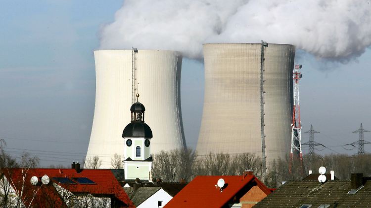 Das Kernkraftwerk Philippsburg im Norden Baden-Württembergs.