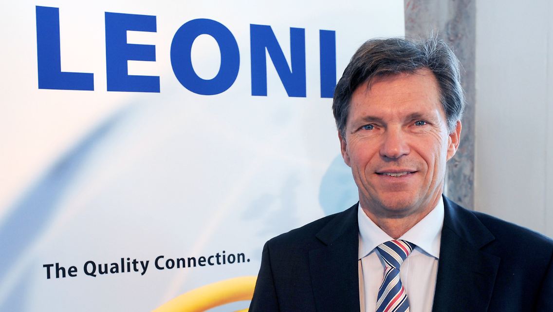 Vorstandschef Klaus Probst kann zufrieden sein. Leoni hat die Krise überwunden.