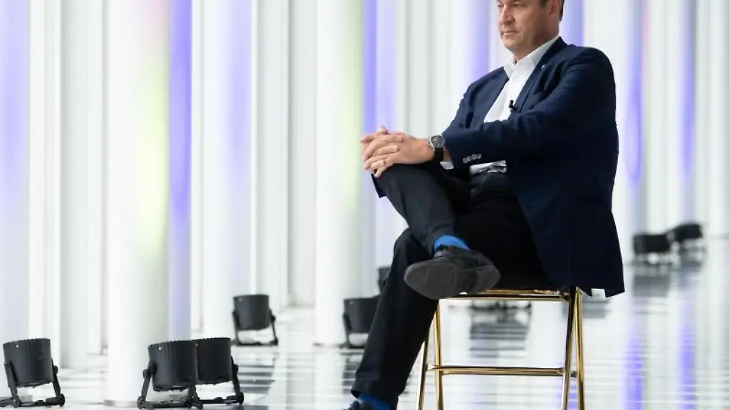 Bayerns-Ministerpraesident-Markus-Soeder-in-Muenchen