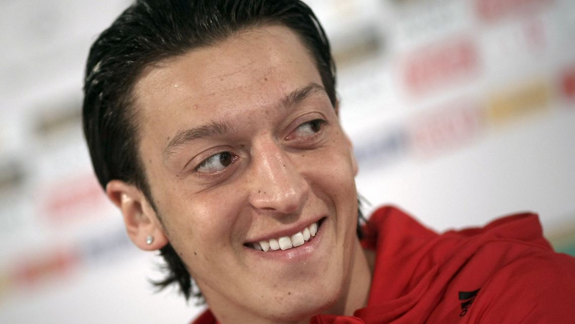 "Ziel ist es, einer der Besten der Welt zu werden und ich bin auf einem guten Weg": Mesut Özil.