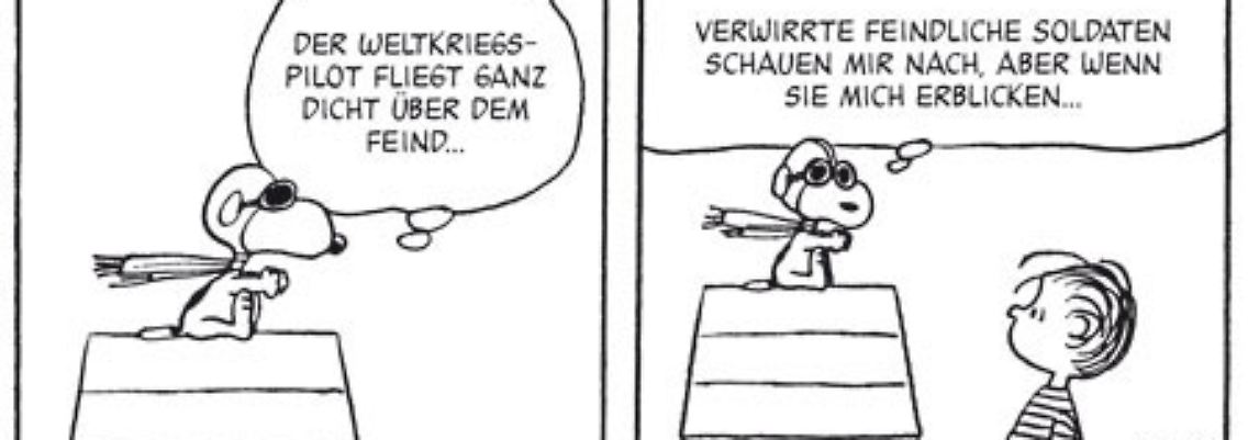 Der weltberühmte Weltkriegspilot ...