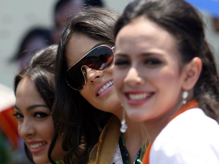 Ximena Navarrete aus Mexiko (M) hat es 2010 immerhin zur Miss Universe gebracht.