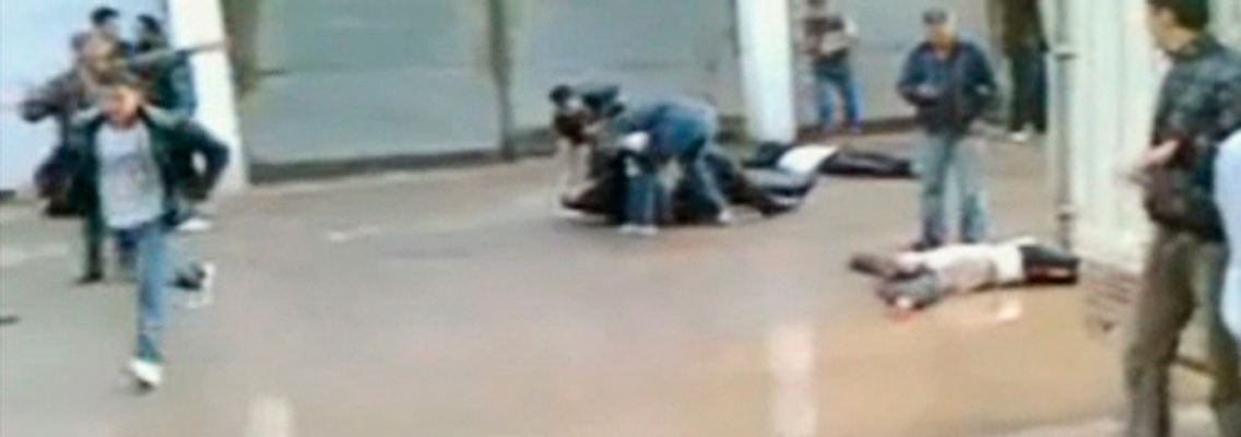Die syrische Realität: Tote in Daraa (Bild aus einem Amateurvideo).