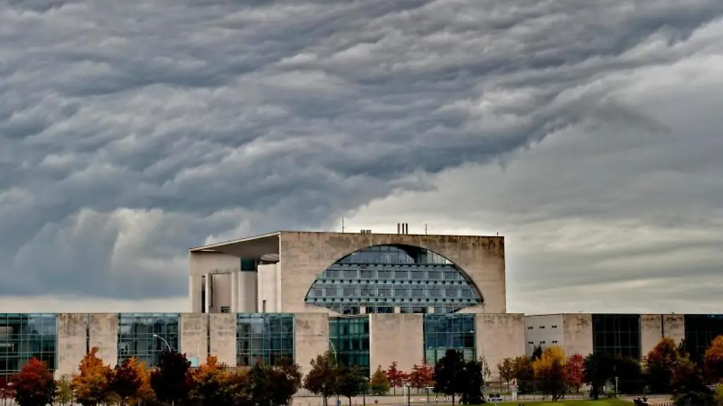 Das-Kanzleramt-in-Berlin