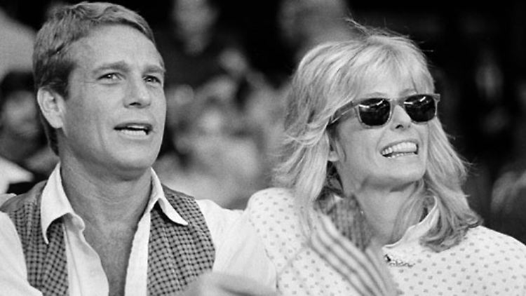 Jahrzehnte lang ein Paar: Ryan O'Neal und Farrah Fawcett.