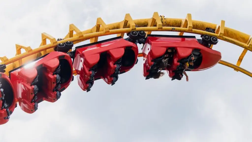 Die-Achterbahn-Boomerang-im-Freizeitpark-Geiselwind