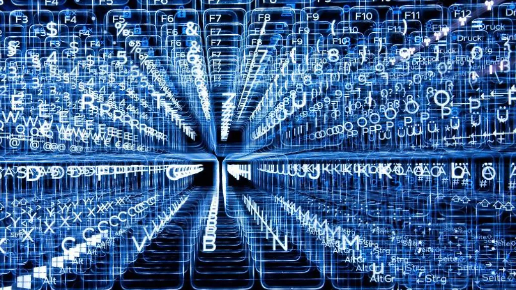 Tasten-einer-beleuchteten-Tastatur