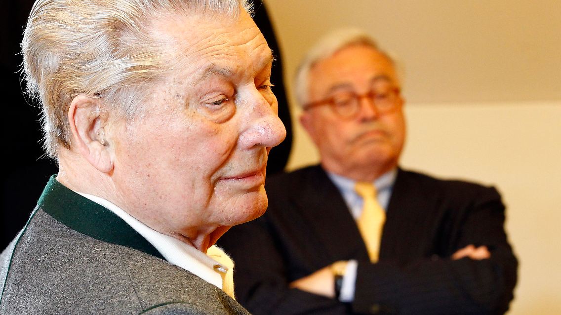 Leo Kirch und Rolf Breuer.