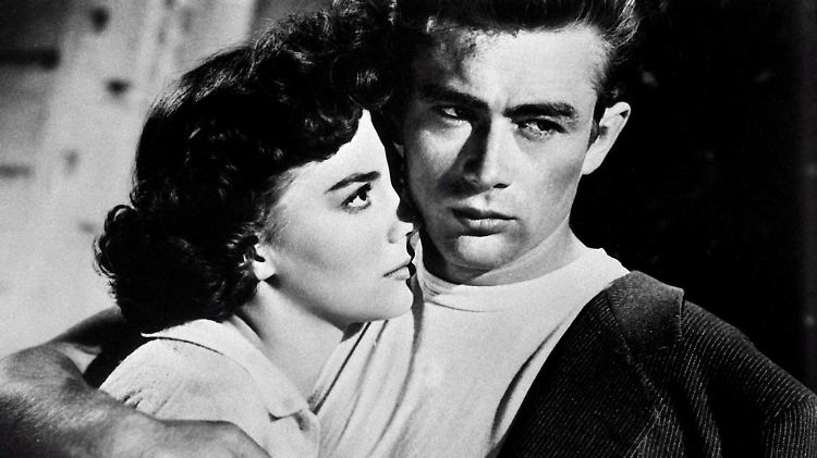 James Dean und Natalie Wood in "...denn sie wissen nicht, was sie tun".