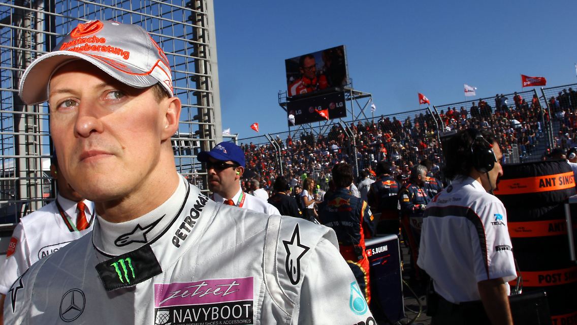 Punktlos: Michael Schumacher landete mit Mercedes im Niemandsland.