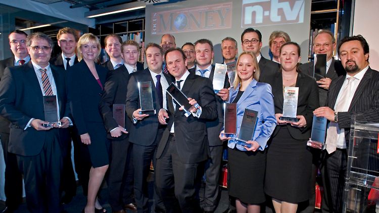 Die Sieger des Zertifikate-Preises 2011.