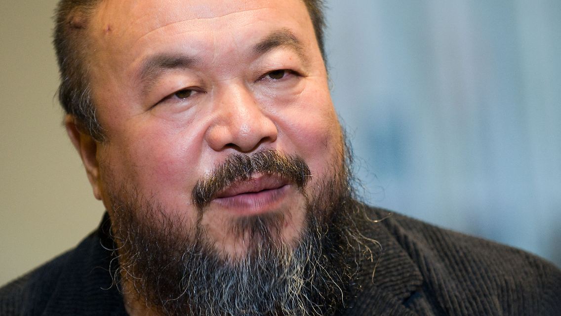 Prominenter Kritiker des Regimes in China: Ai Weiwei.