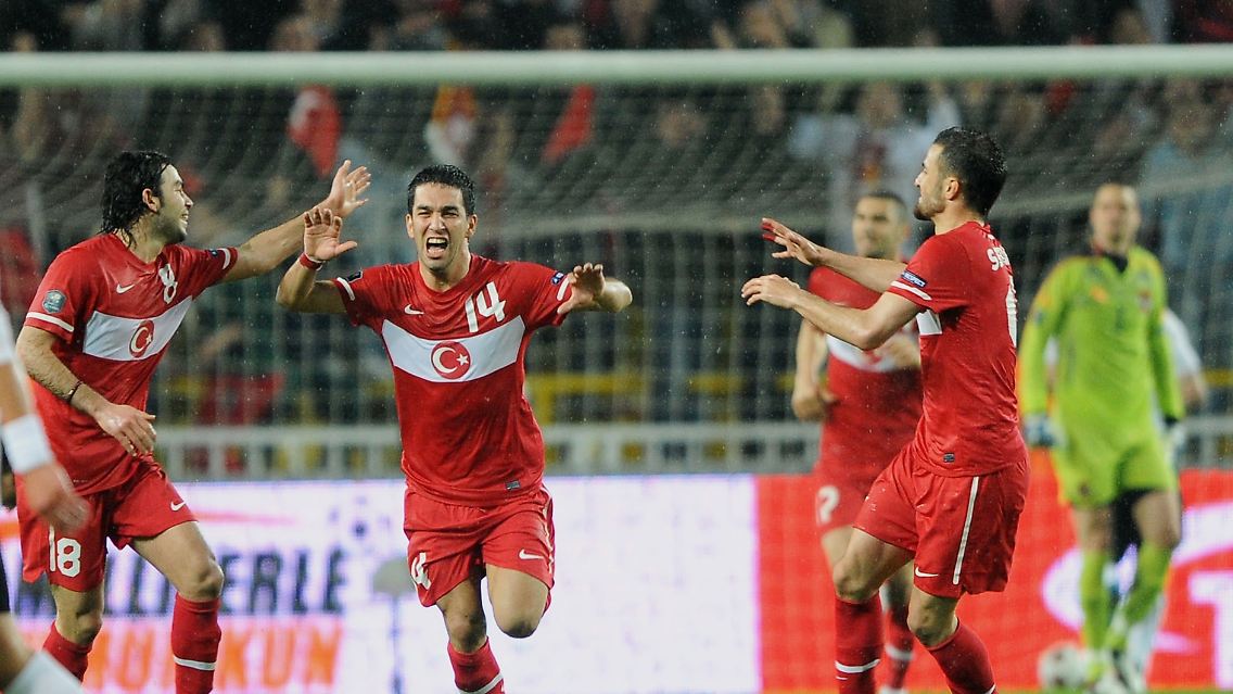 Bann gebrochen: Arda Turan brachte die Türkei gegen Österreich auf die Siegerstraße.