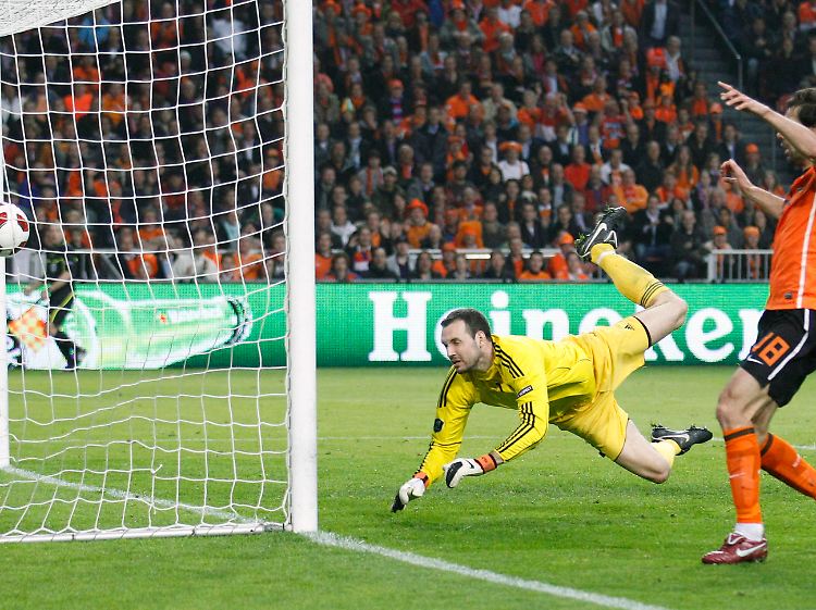 Gleich acht Tore bekamen die Zuschauer in Amsterdam im Spiel zwischen Gastgeber Niederlande und den Ungarn zu sehen.