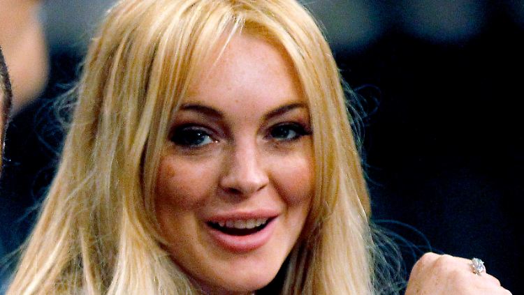 Hat ein Problem von der Backe - aber nur eins: Lindsay Lohan.